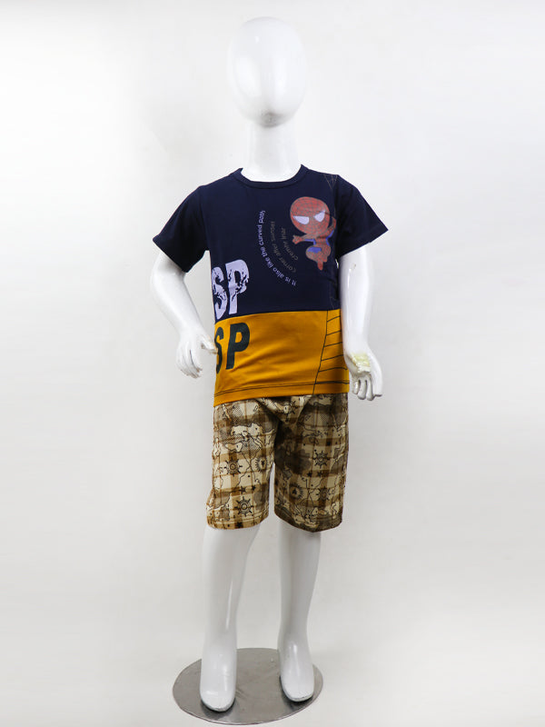 BS23 ZG Kids Suit 1Yrs - 4Yrs SP Navy Blue