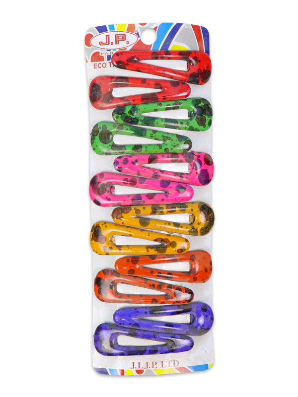 Pack of 12 Girl's Hairpins Multicolor & Multidesign H-003
