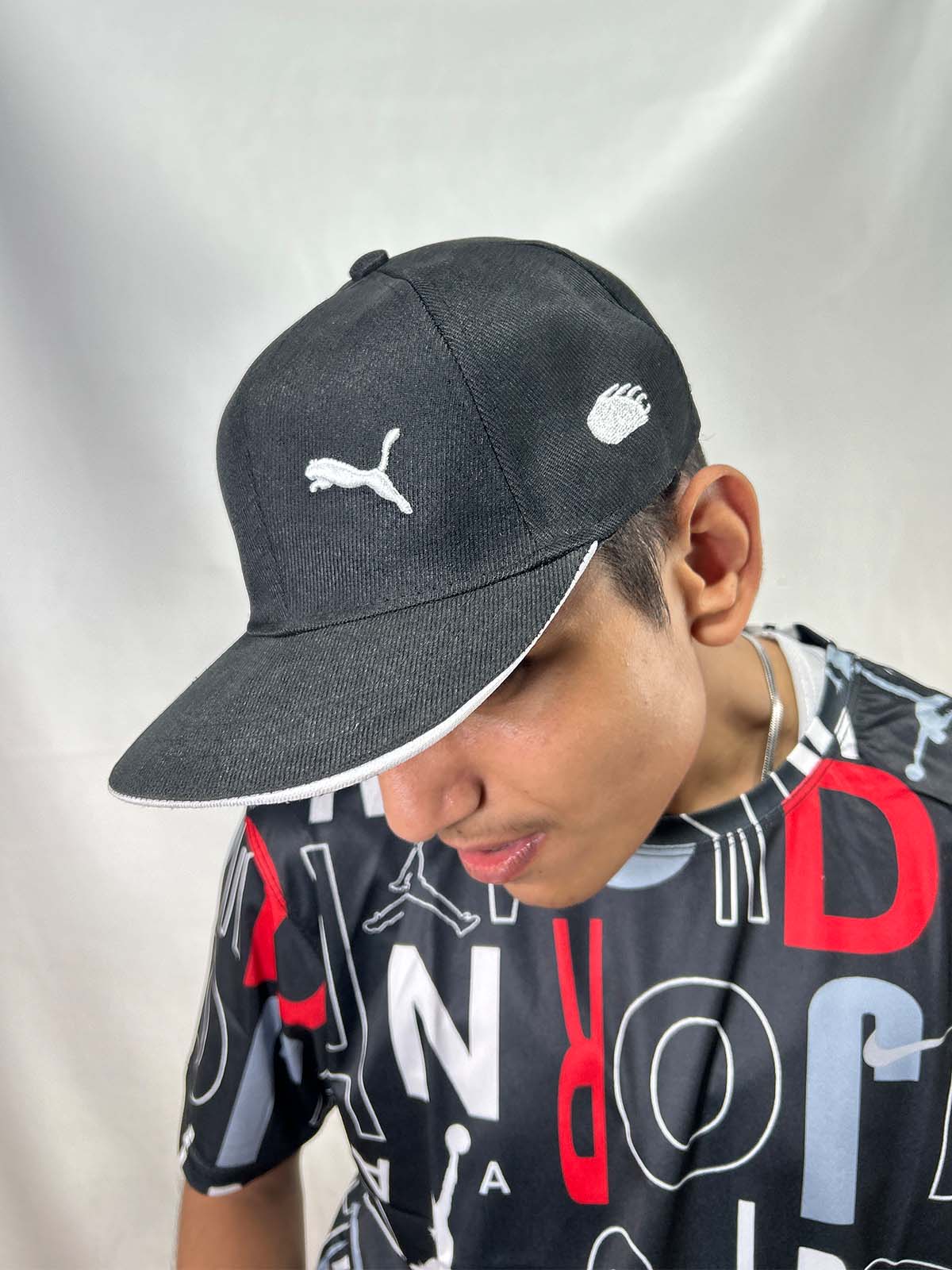 Black Basic P-Cap For Men CAP1