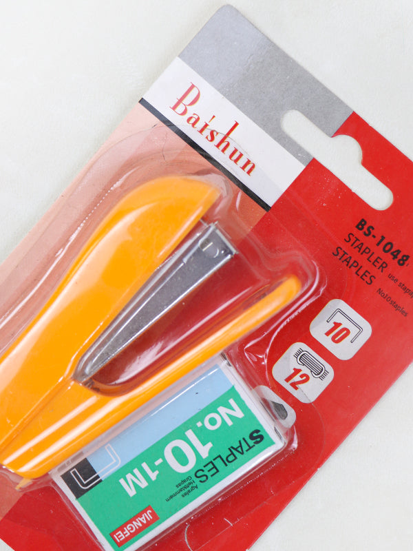 Baishun Mini Stapler with Pins Multicolor