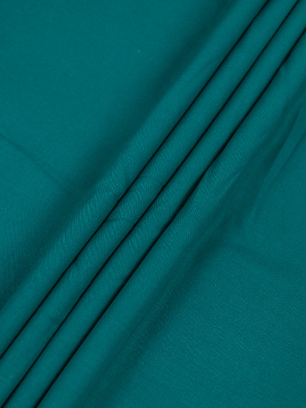 Men's Unstitched Kameez Shalwar Fabric Plain Sea Green MUF02