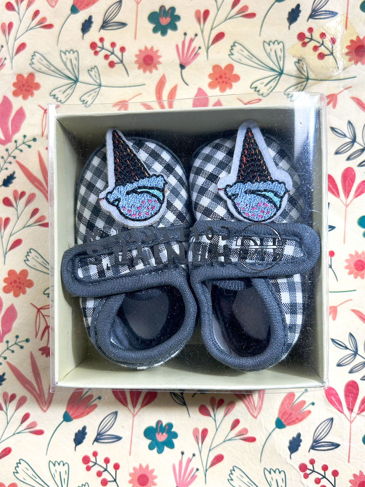 Grey Bootie For Newborn NB109