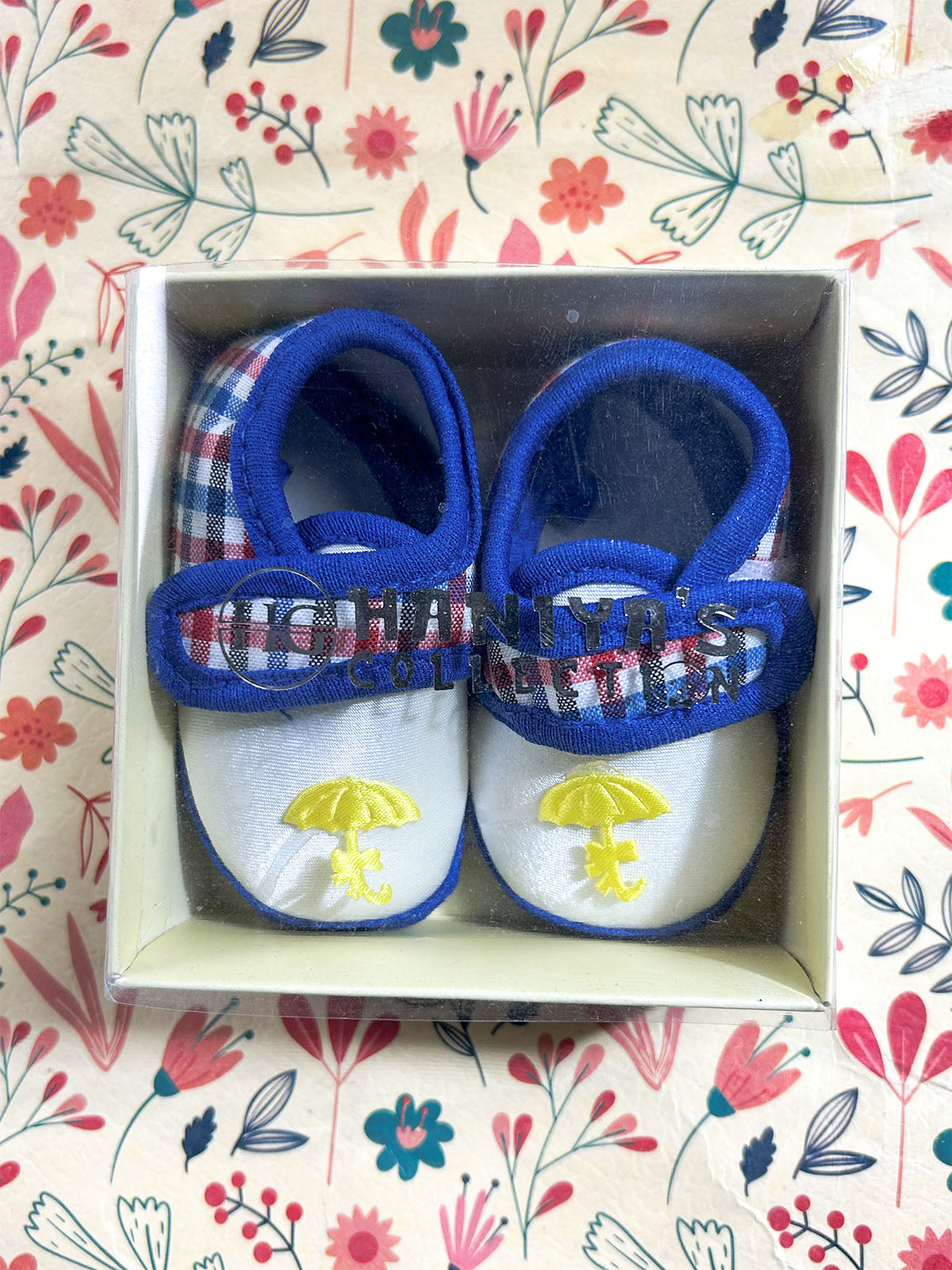 Blue Bootie For Newborn NB114