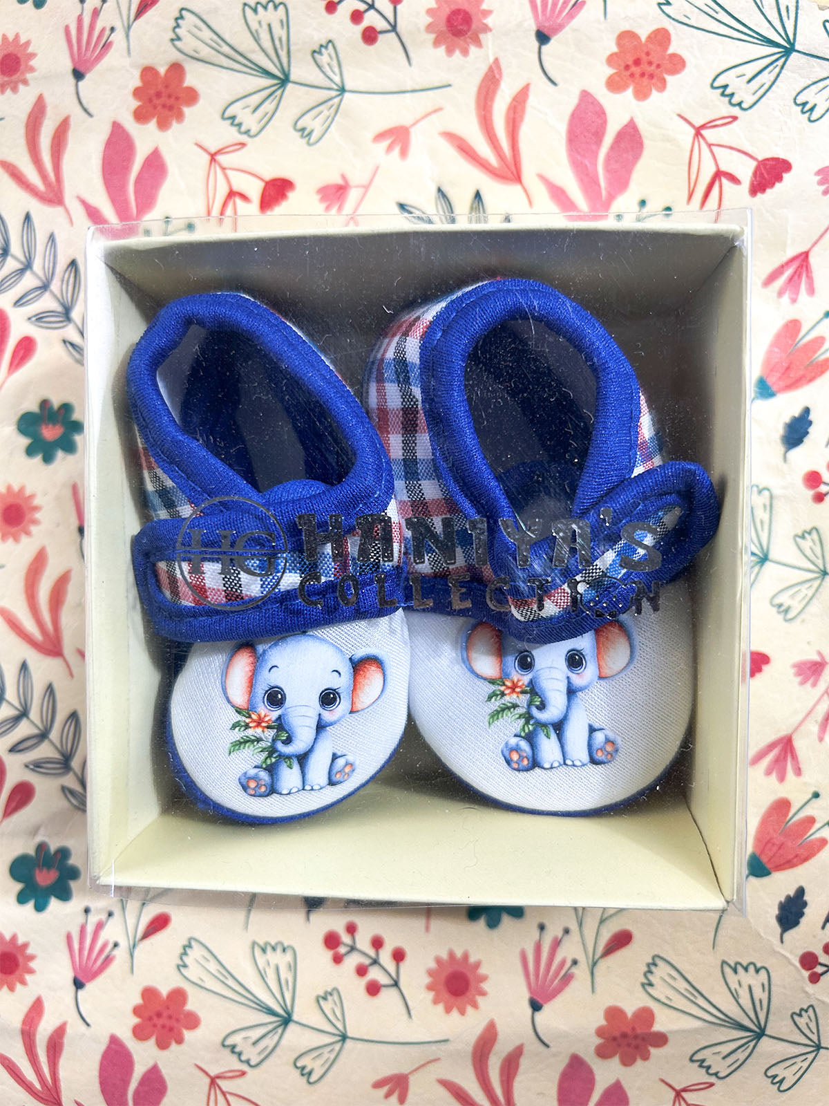Blue Bootie For Newborn NB111