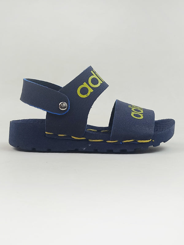 BSD25 Boys Sandal 1Yrs - 8Yrs Ad Yellow Blue