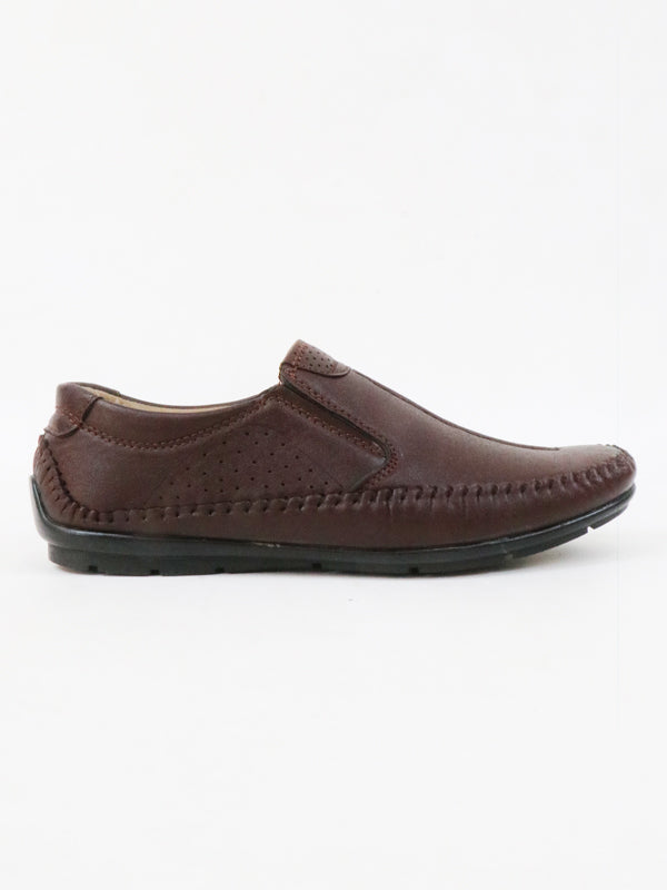 MS40 Men's Formal Shoes Dark Brown