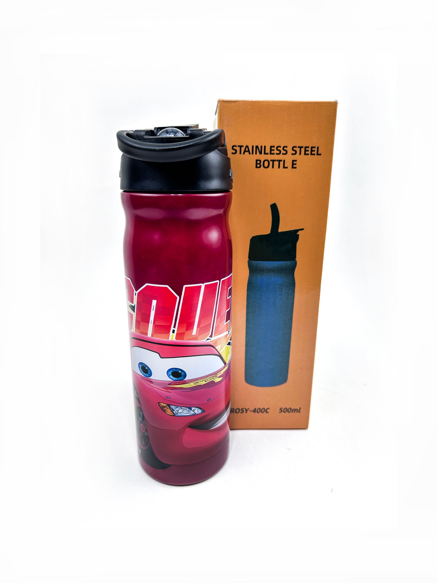 Multidesign Red Stainless Steel Bottle 500 ML D-76