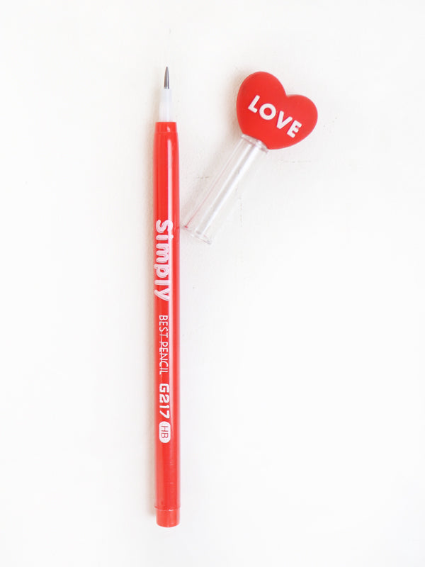 Love Pack of 4 Pencils