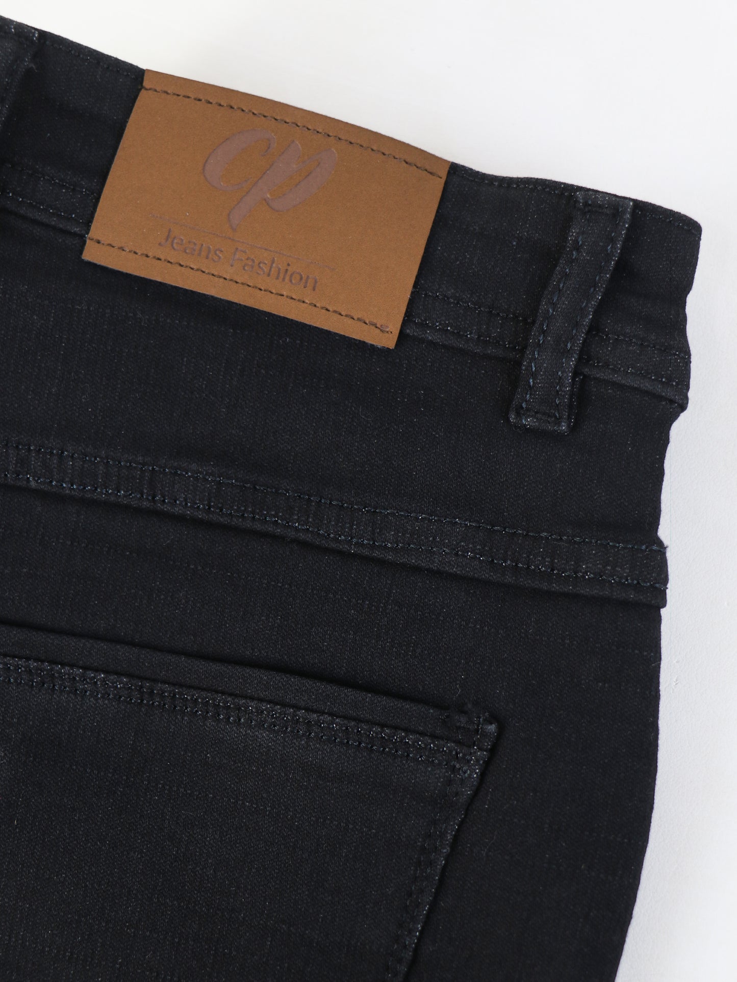 Men's Stretchable Regular Fit Denim Jeans Black