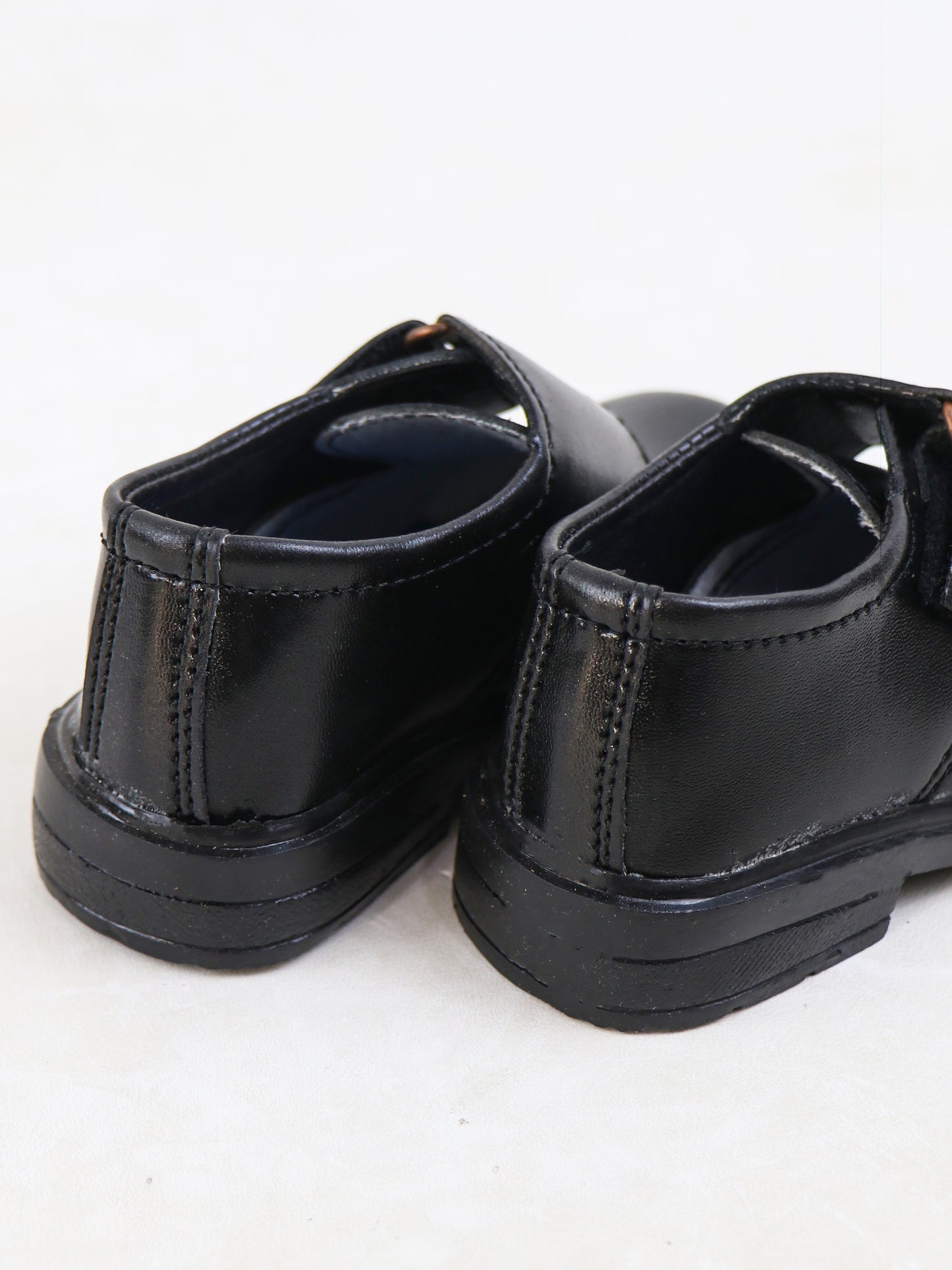 KS02 Kids School Shoes 8Yrs - 12Yrs Black