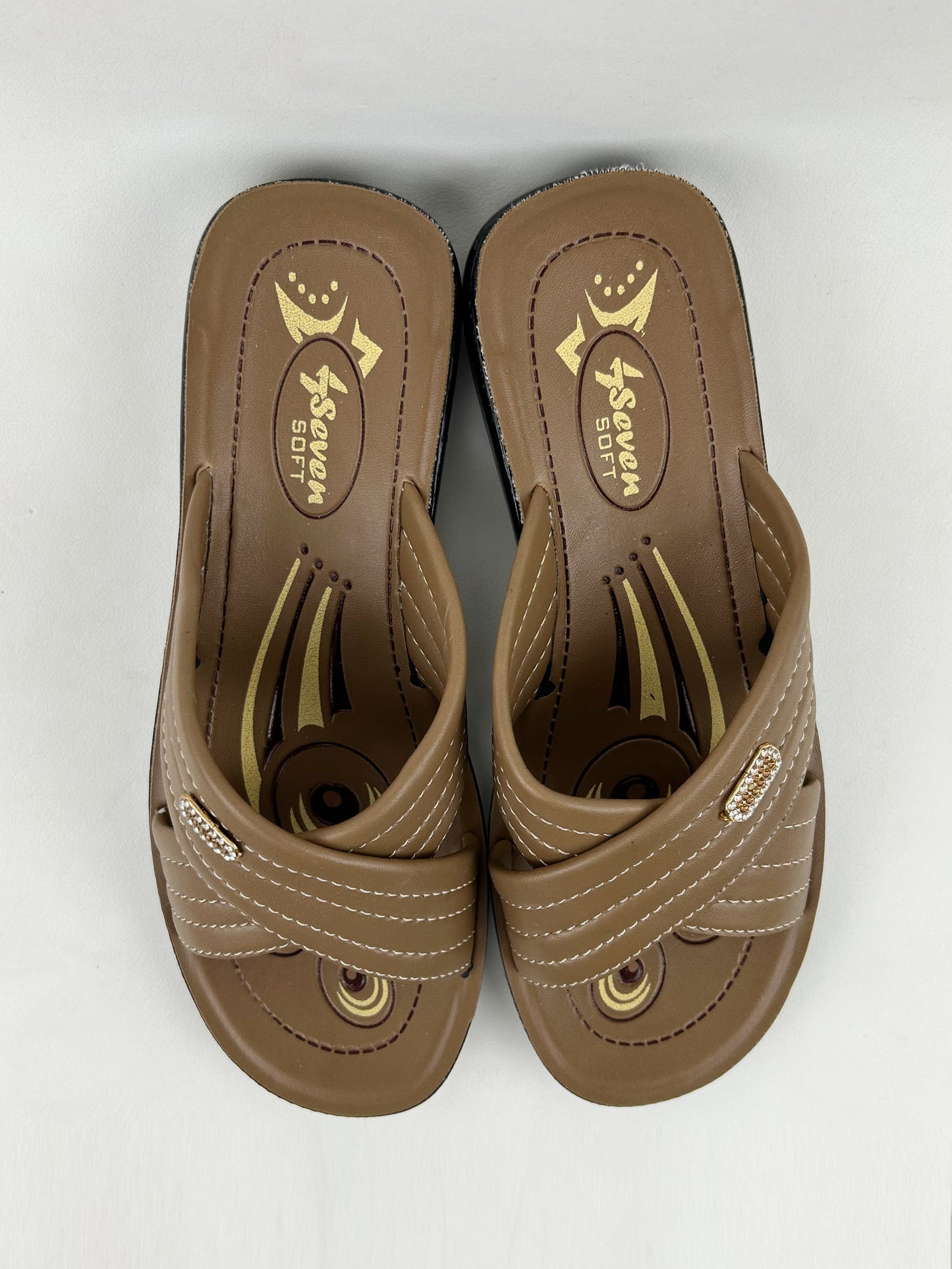 Brown Casual Slipper for Women WS17