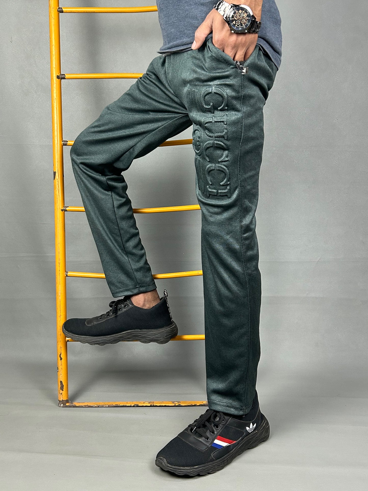 Dark Grey Trouser For Men HG MT153