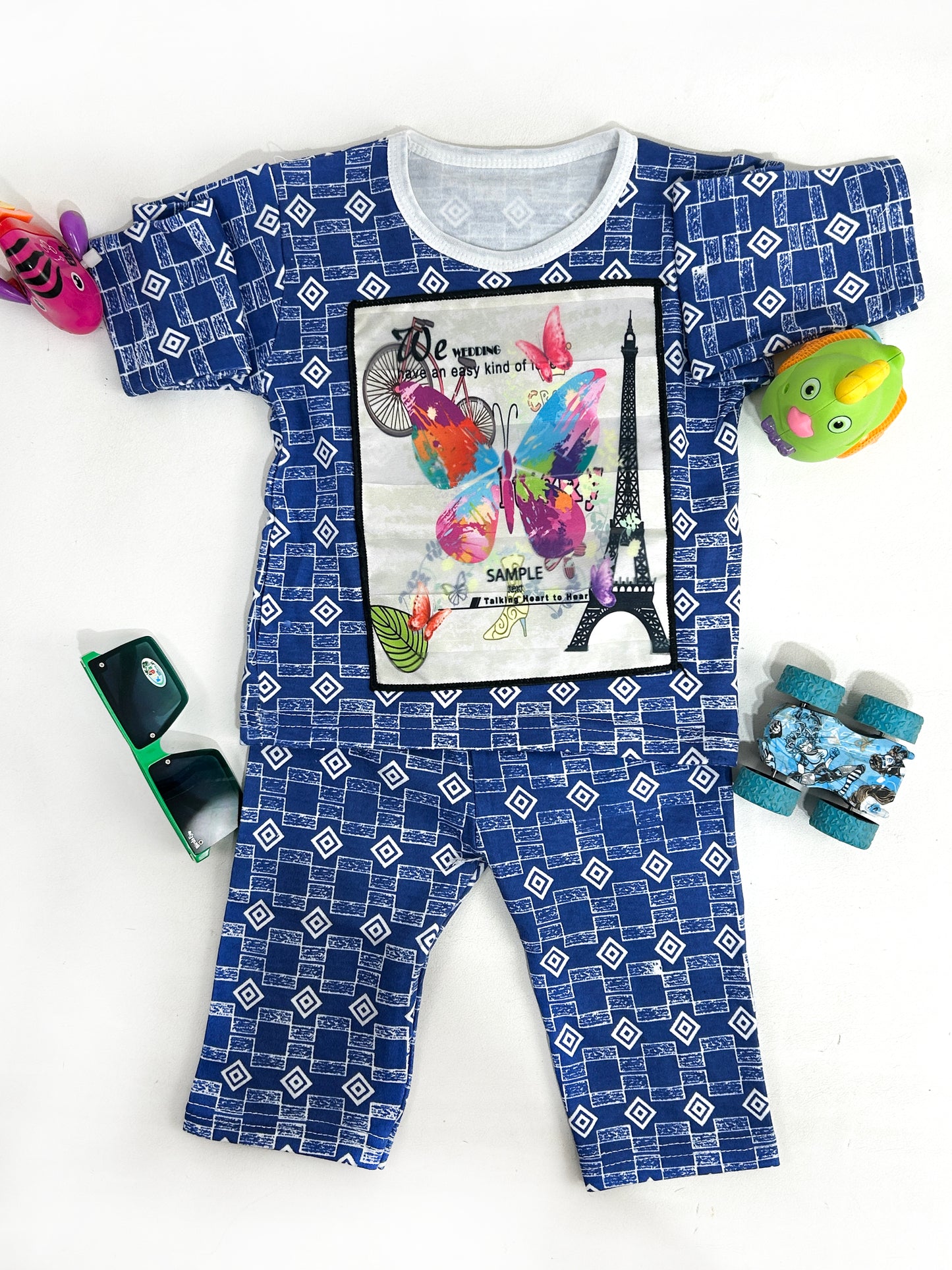 1.5Yr - 4Yrs Music Dark Blue Suit For Kids TG BS91