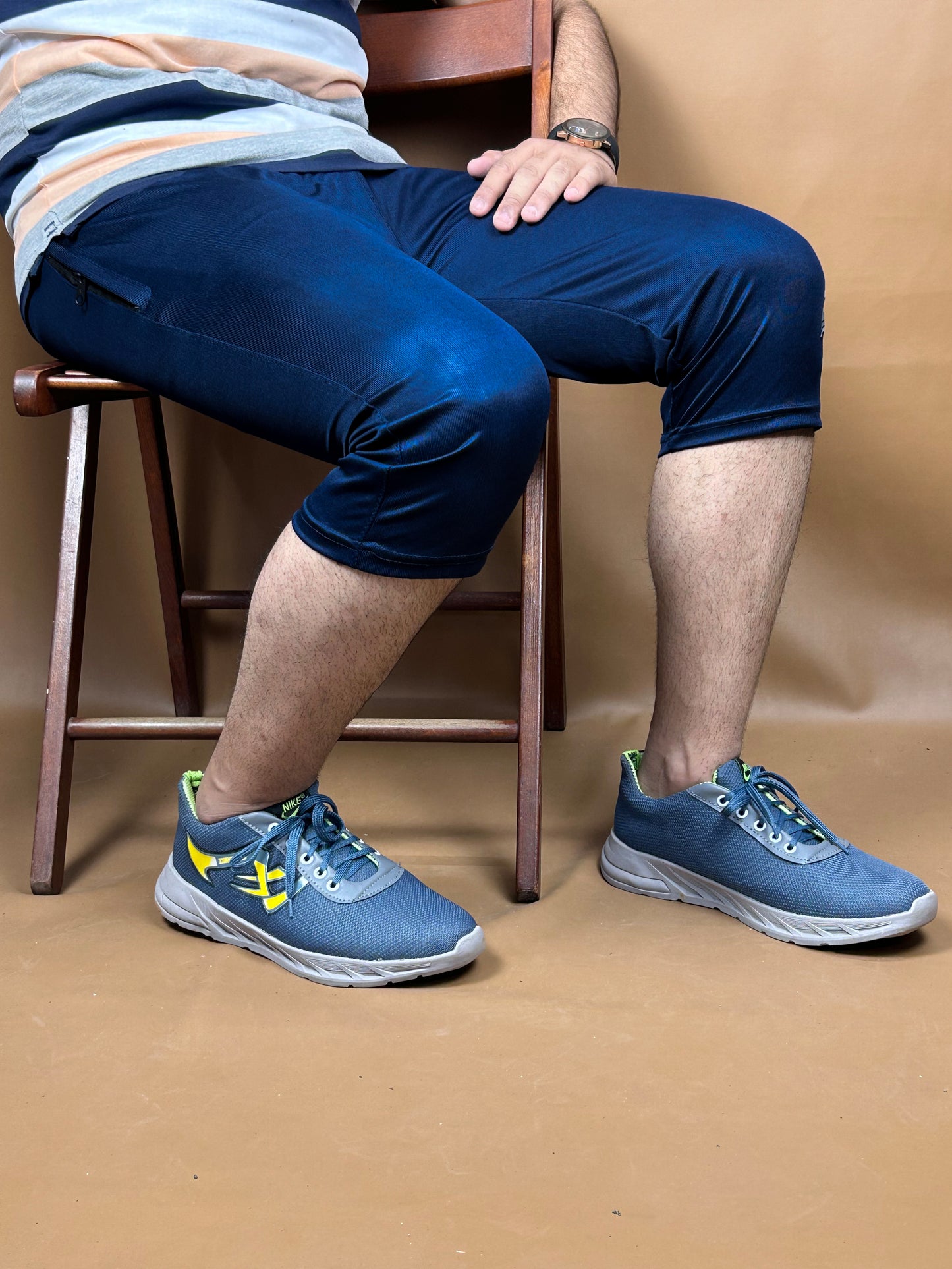 Dark Blue Dri-Fit Short For Men MS57