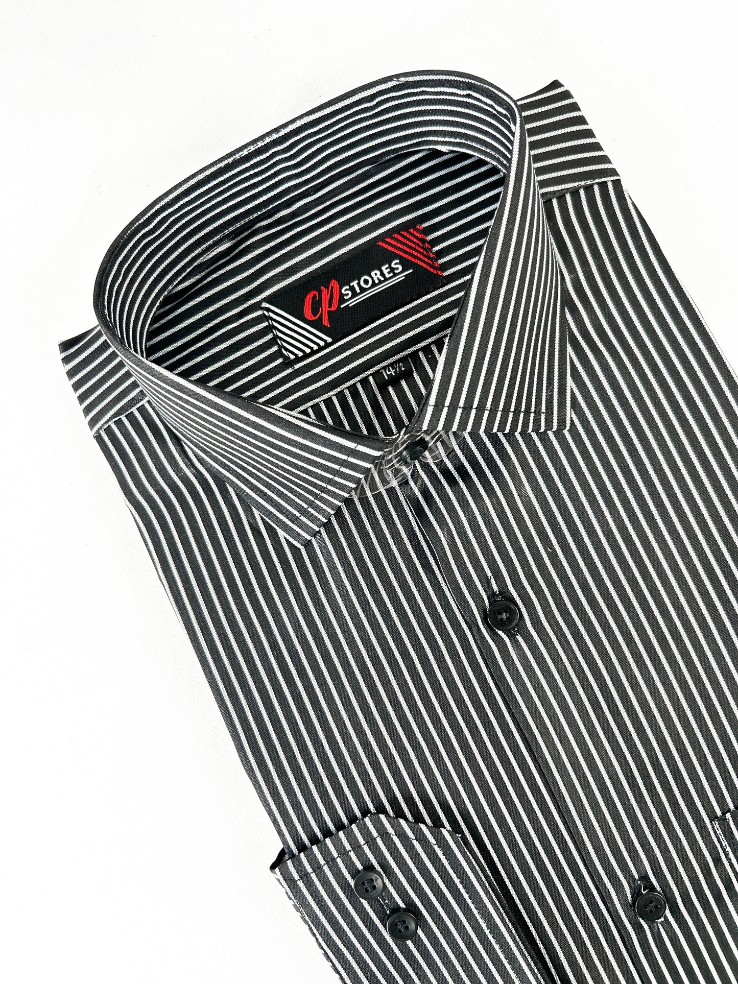 White Lines Formal Dress Shirt For Men MFS354