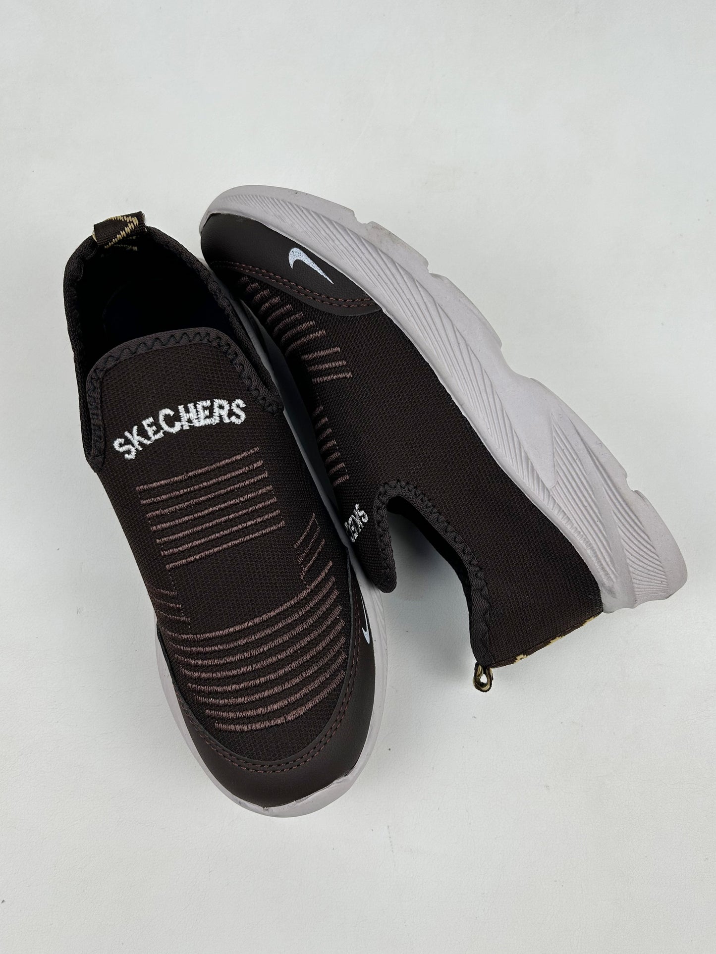Dark Brown Casual Sneakers For Men MJS112