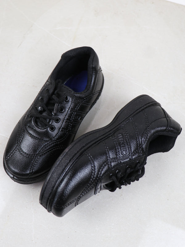 KS14 Kids School Shoes 6Yrs - 17Yrs Black