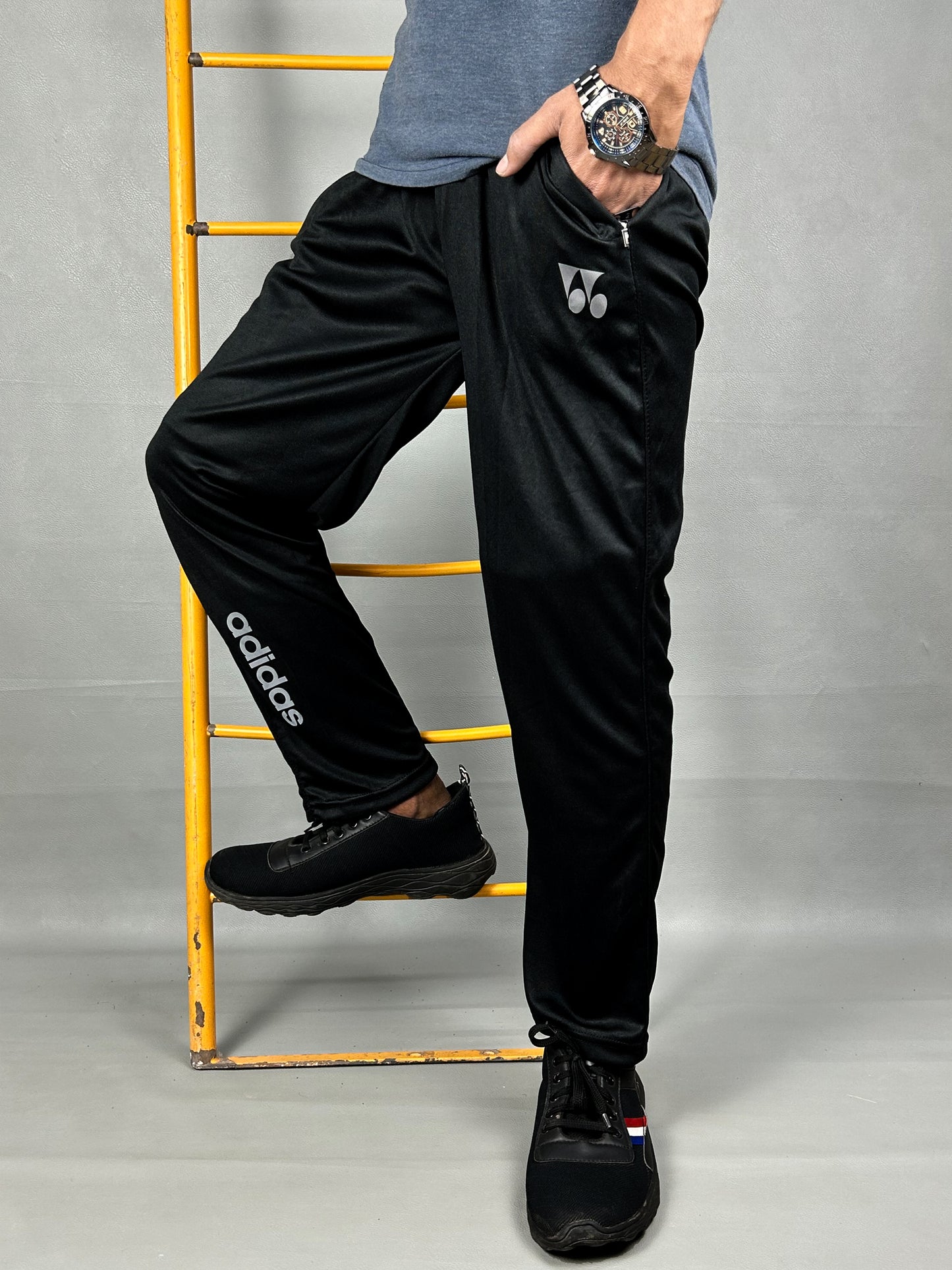 Black AD Dri-Fit Trouser For Men HG MT135