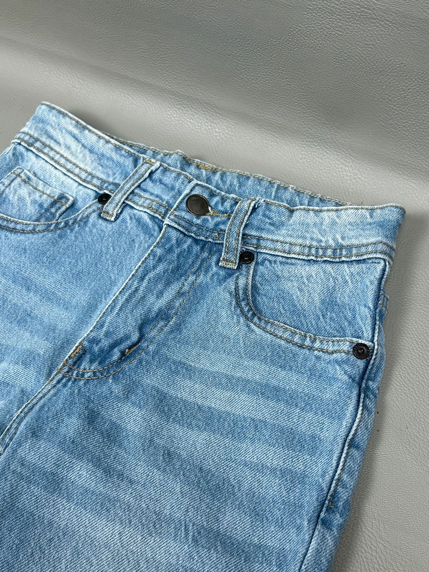 12Yrs - 16Yrs Light Blue Stretchable Denim Jeans For Boys BJ15
