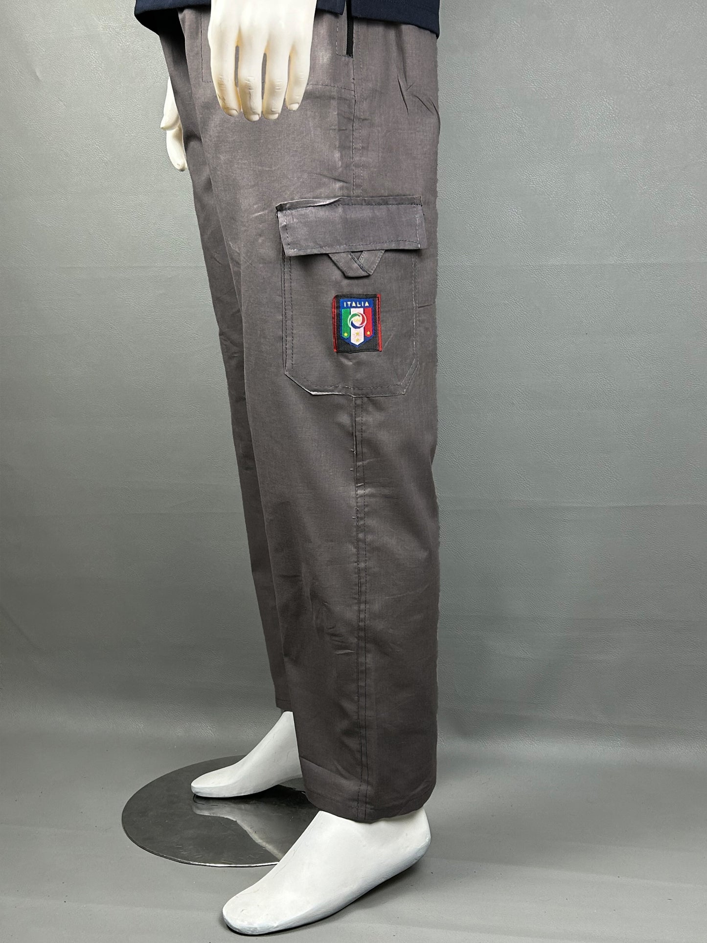 Dark Grey Cotton Trouser For Men HG MT157