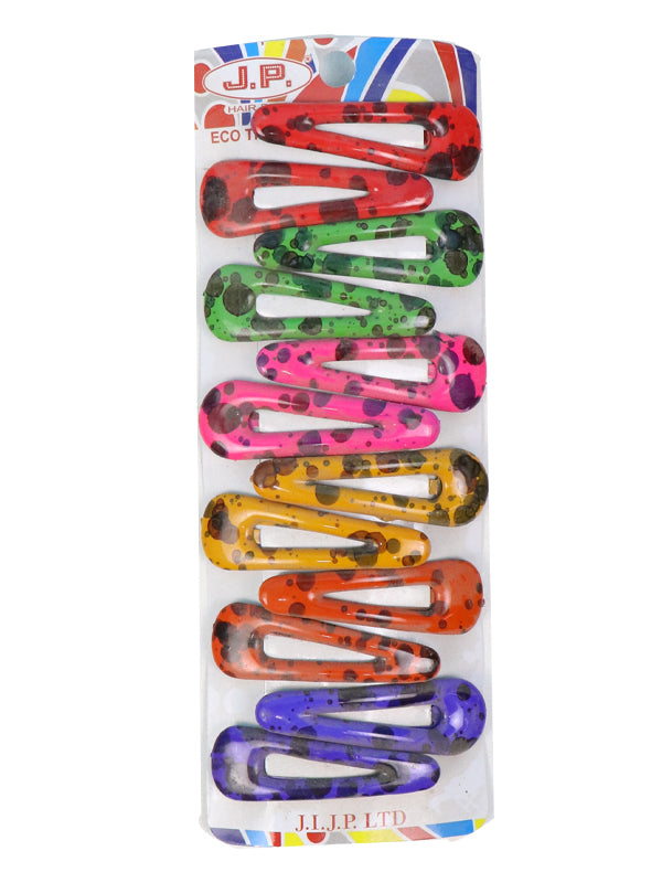Pack of 12 Girl's Hairpins Multicolor & Multidesign H-003