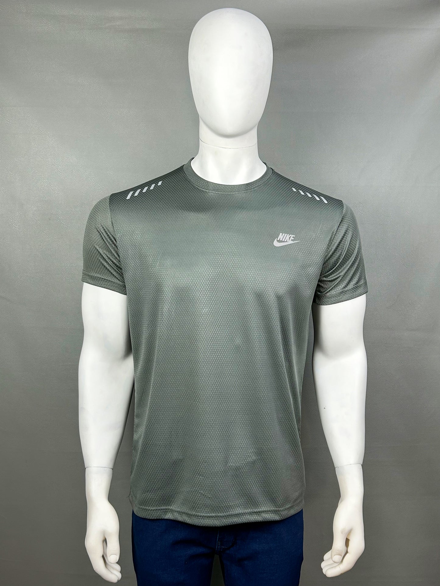 Grey Dri-FIT T-Shirt For Men MTS154
