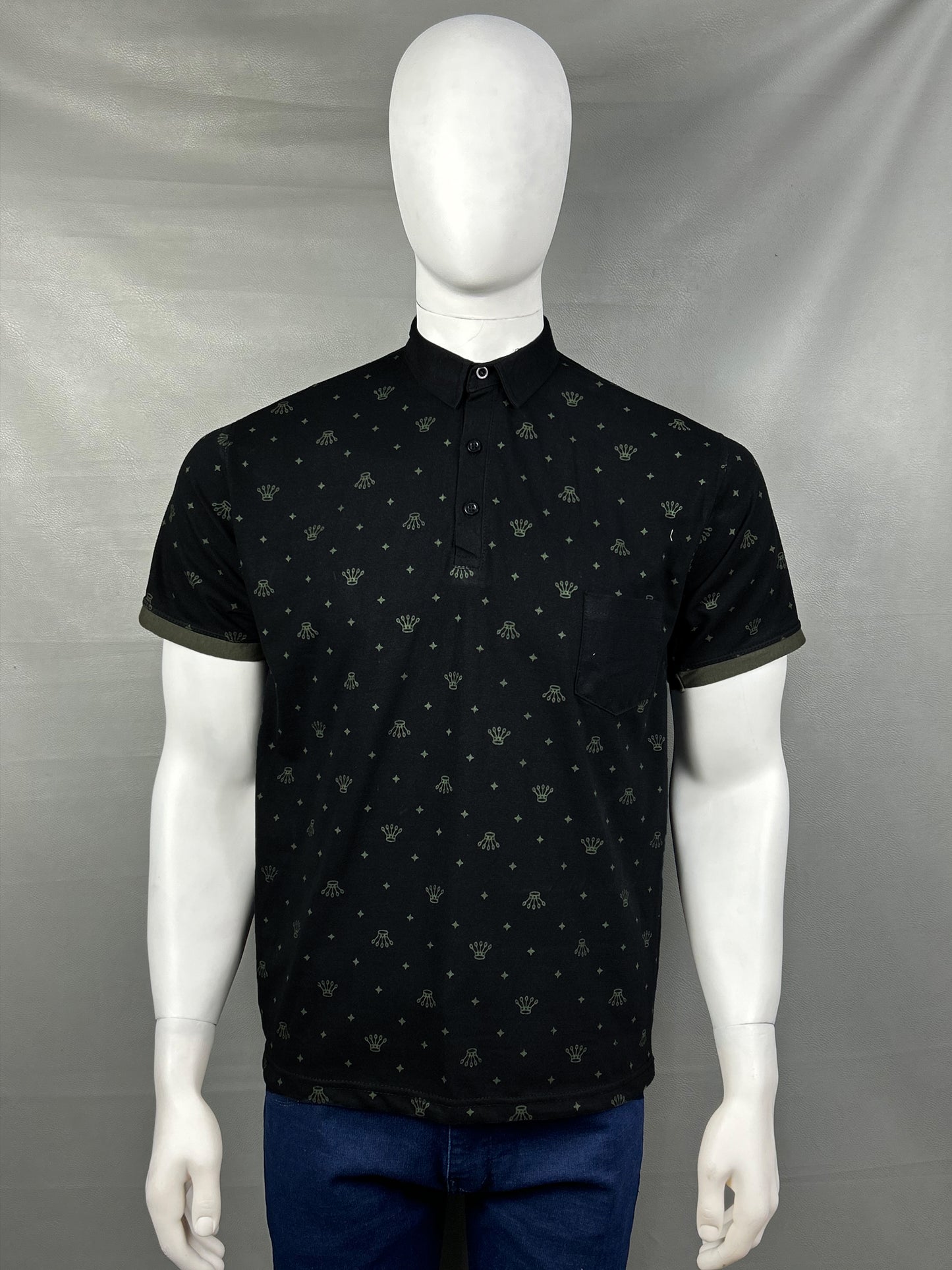 Black T-Shirt For Men MTS211