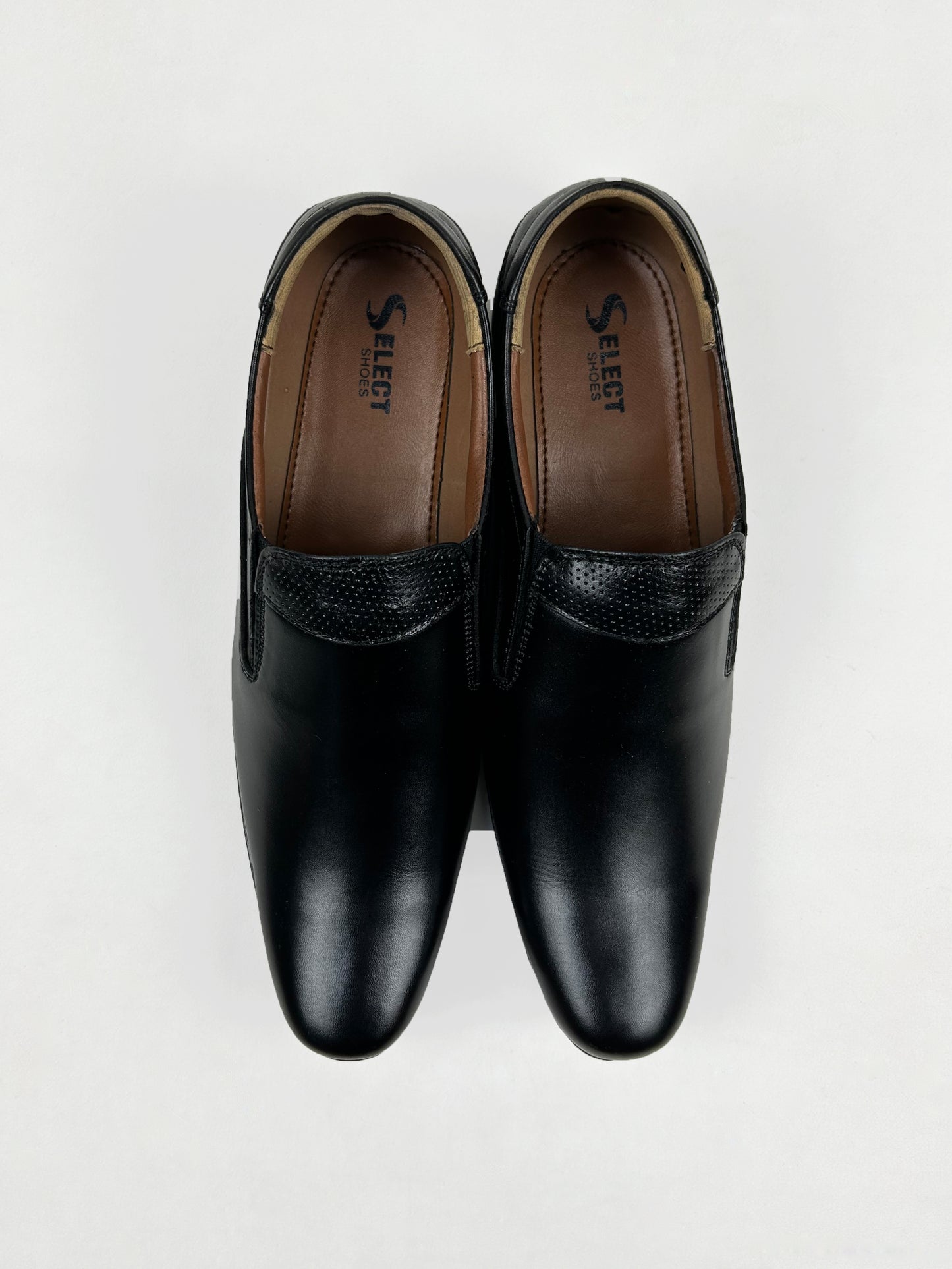 Black Leather Formal Shoes For Men MS103