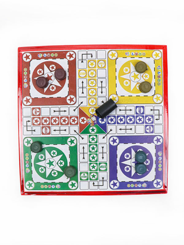 2 in 1 LUDO + Monopoly Set - 12" x 12"