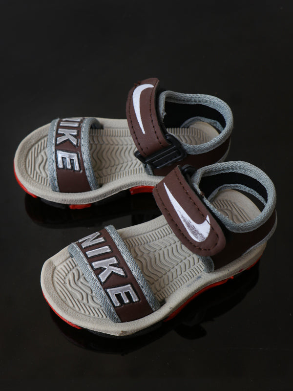 BSD37 Newborn Boys Sandal 3Mth - 15Mth NK Dark Brown