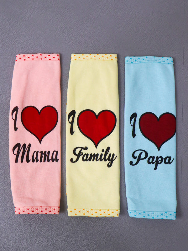 Pack Of 3 Love Face Towels/Napkins For Newborn D-06