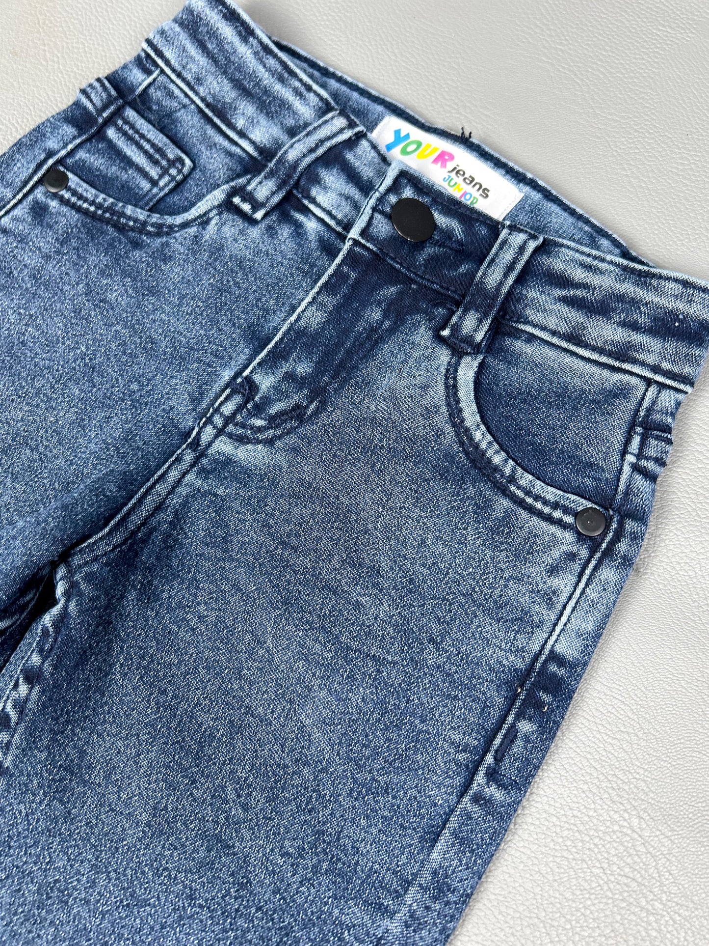 5Yrs - 14Yrs Blue Stretchable Denim Jeans For Girls GJ21