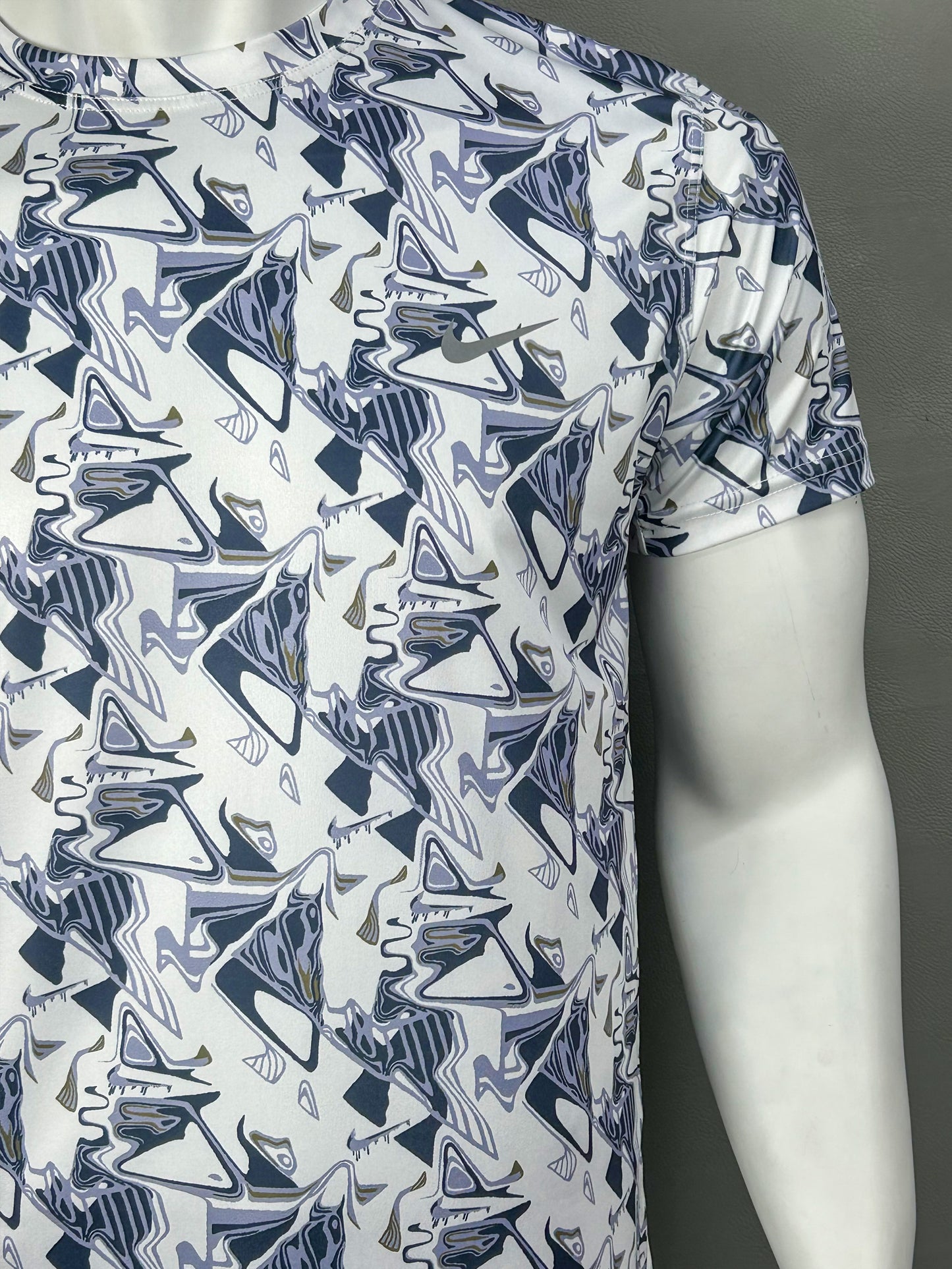 White Dri-Fit T-Shirt For Men MTS204