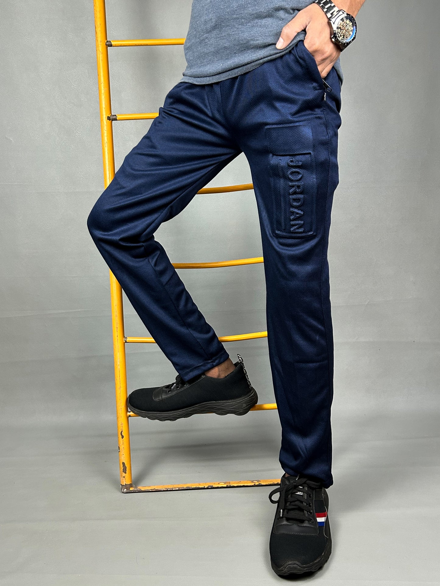 Navy Blue Trouser For Men HG MT147