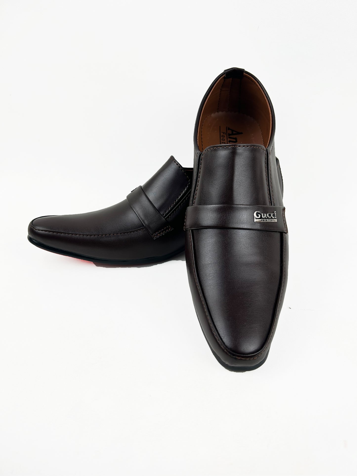 Dark Brown Formal Shoes For Men MS98