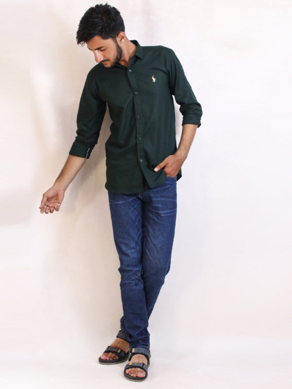 MDJ07 Men's Slim Fit Stretchable Denim Jeans Navy Blue