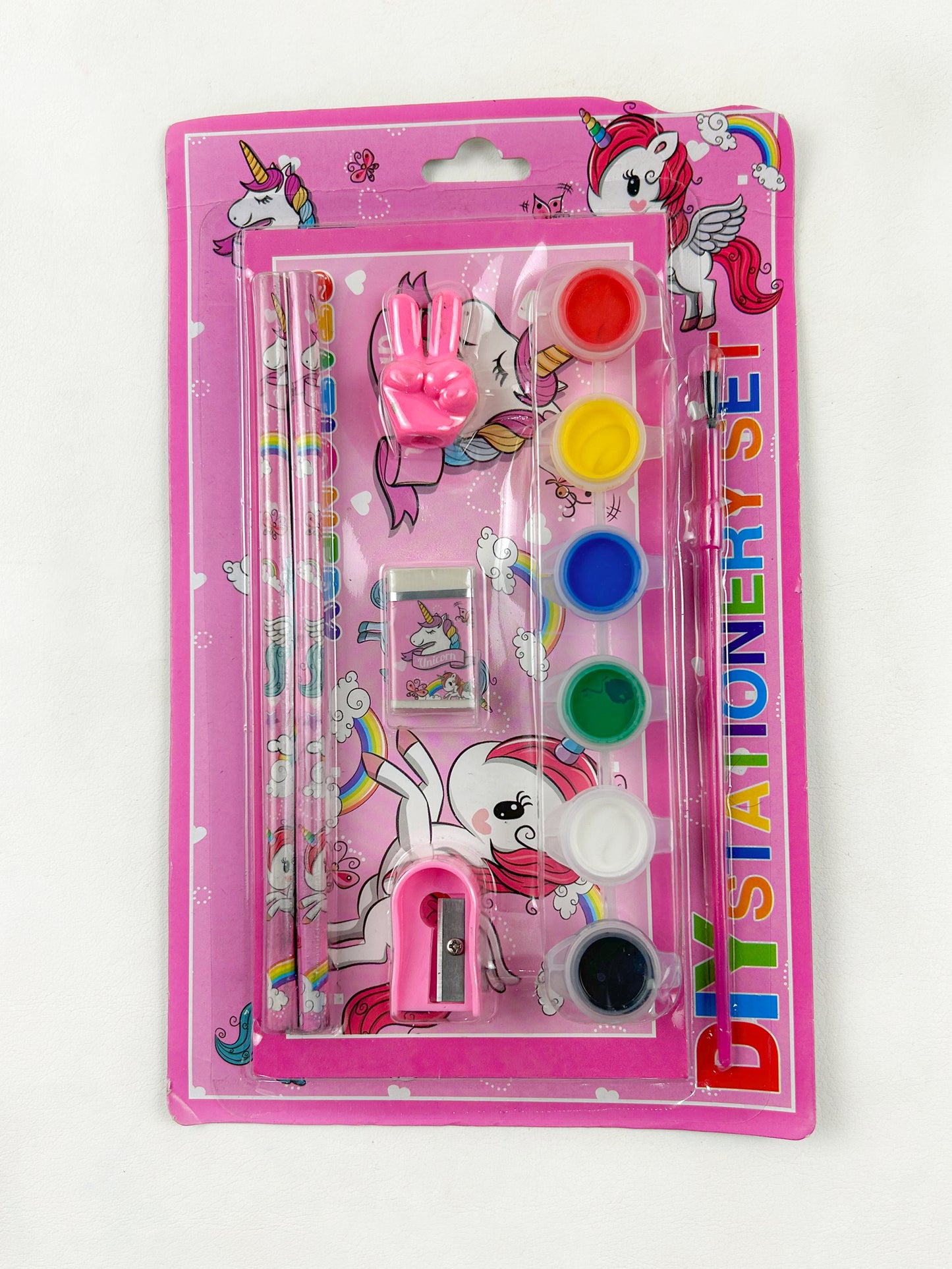 Unicorn Stationery Set with Paint PB48
