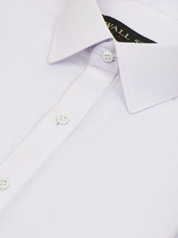 744 Men's Cotton Kameez Shalwar Stitched Suit Neel White 10