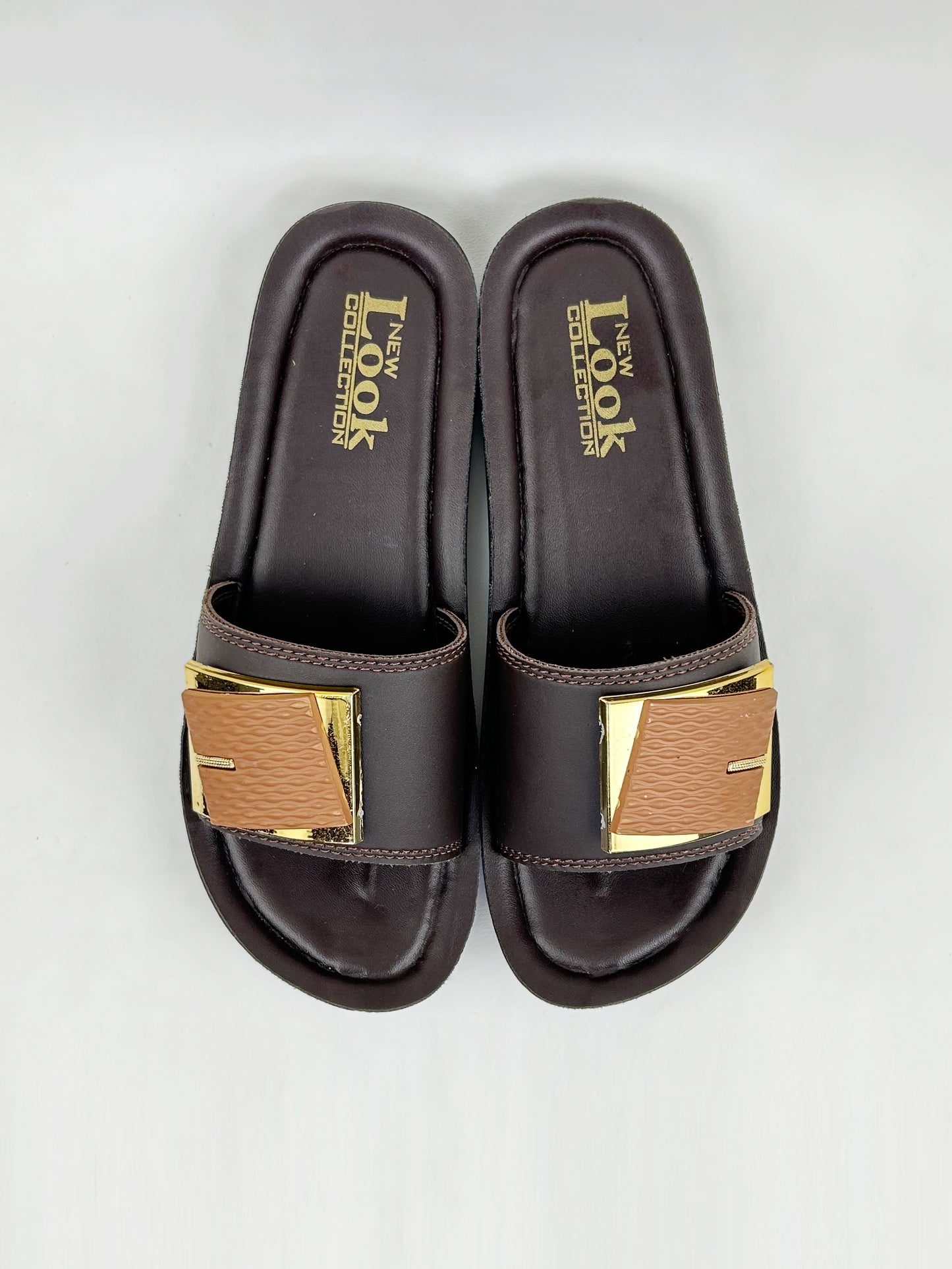 Brown Casual Slipper for Women WS01