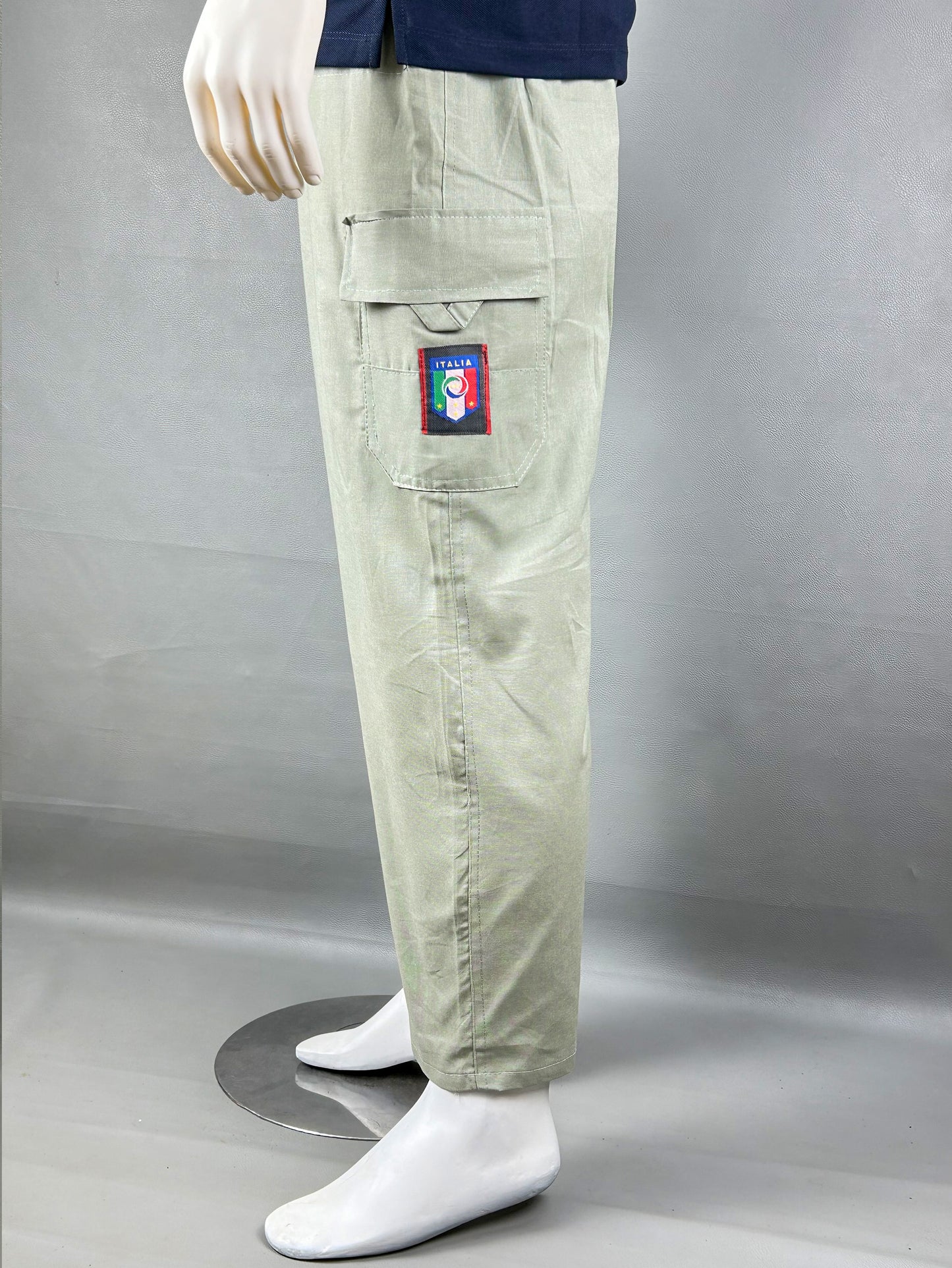 Light Green Cotton Trouser For Men HG MT59