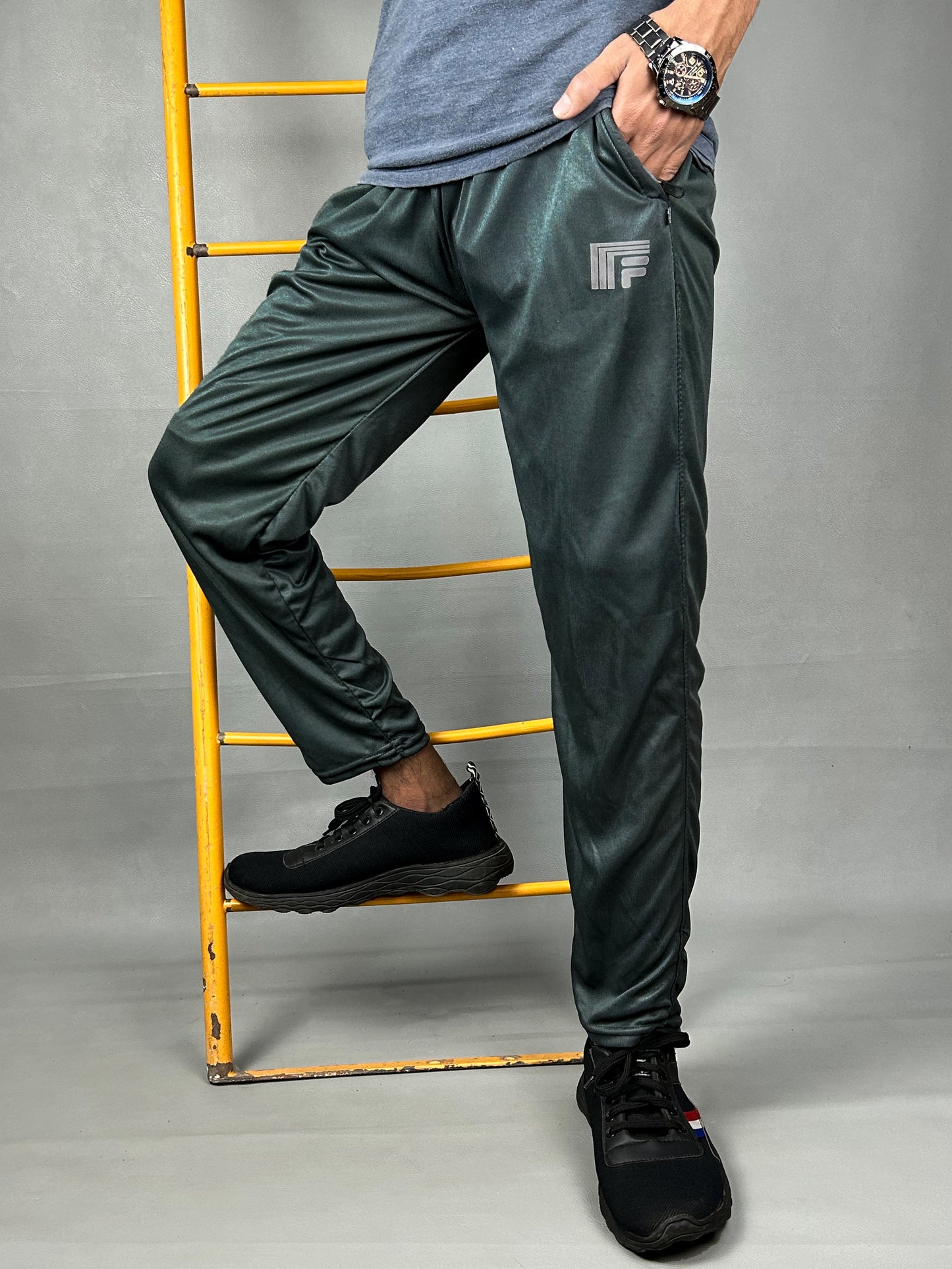 Dark Grey Dri-Fit Trouser For Men HG MT143