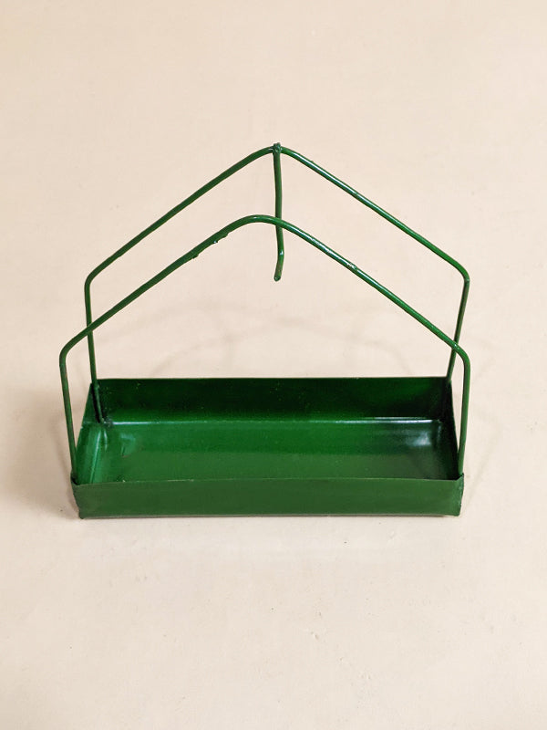 Dark Green Coil Holder Stand Creative Mosquito Coil Holder Stand Triangle With Tray