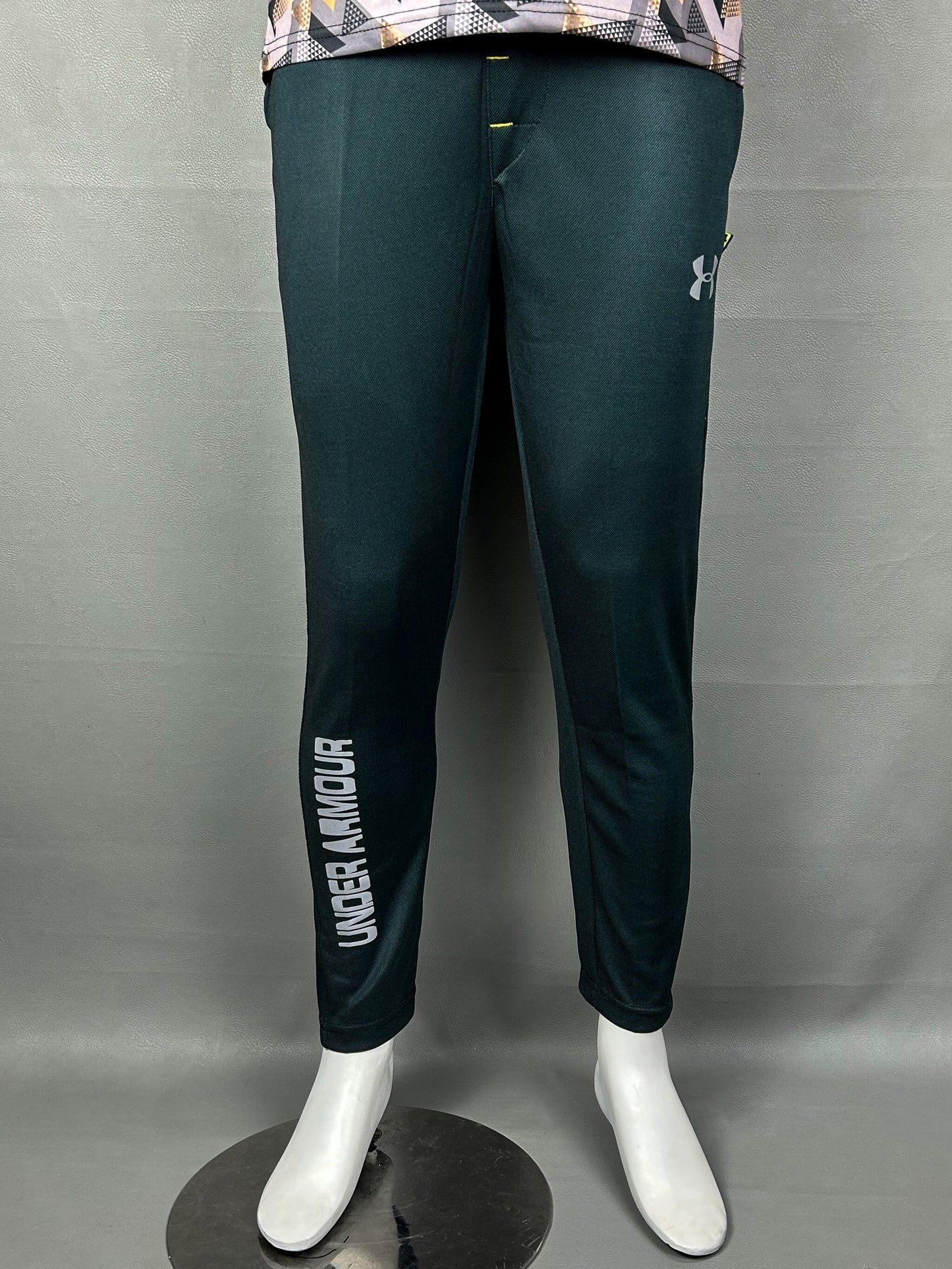 Dark Jungle Green Dri-Fit Trouser For Men MG MT191