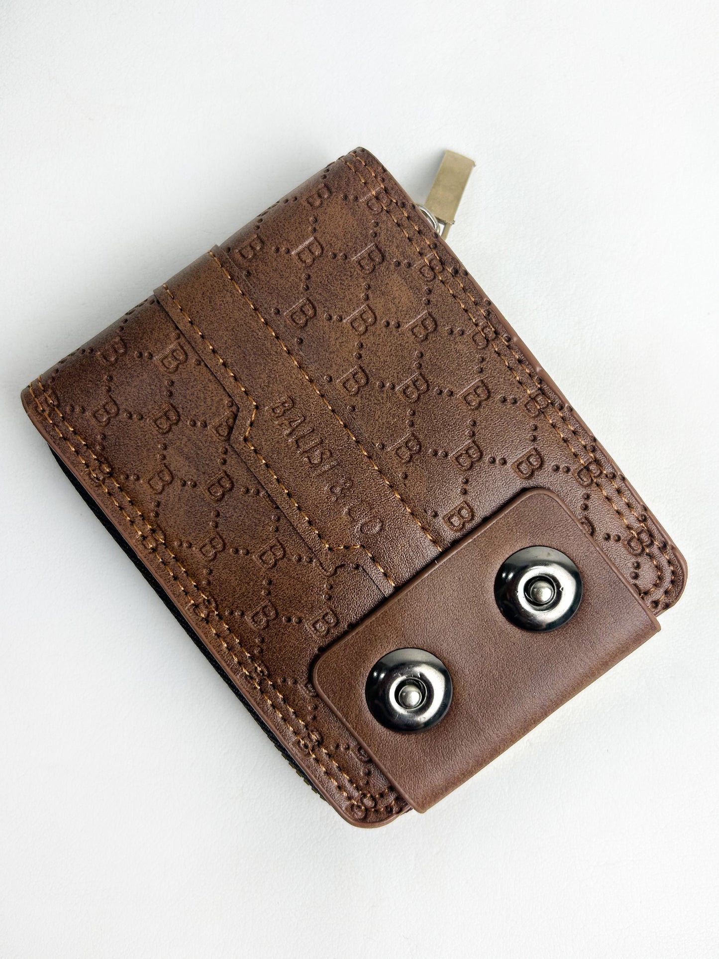 Brown Syn-Leather Wallet For Men MW15