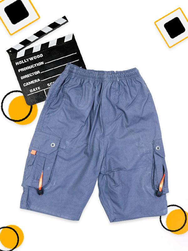TB Boys Short 6 Yrs - 9 Yrs Shadow Blue