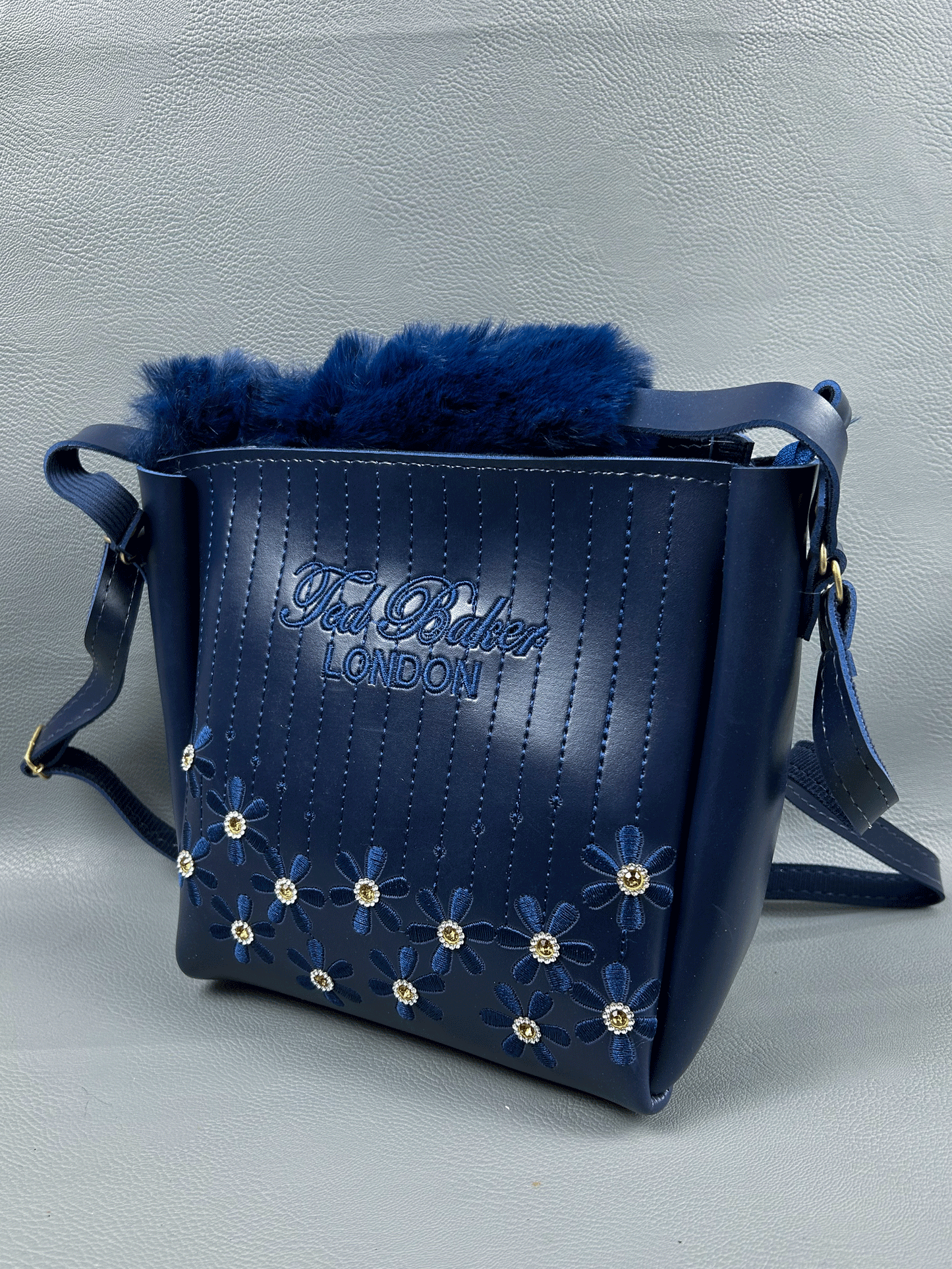 Dark Blue Handbag For Women's WHB97