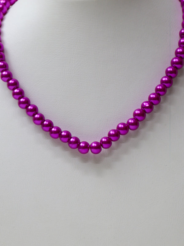 Pearl Necklace For Girls Multicolor