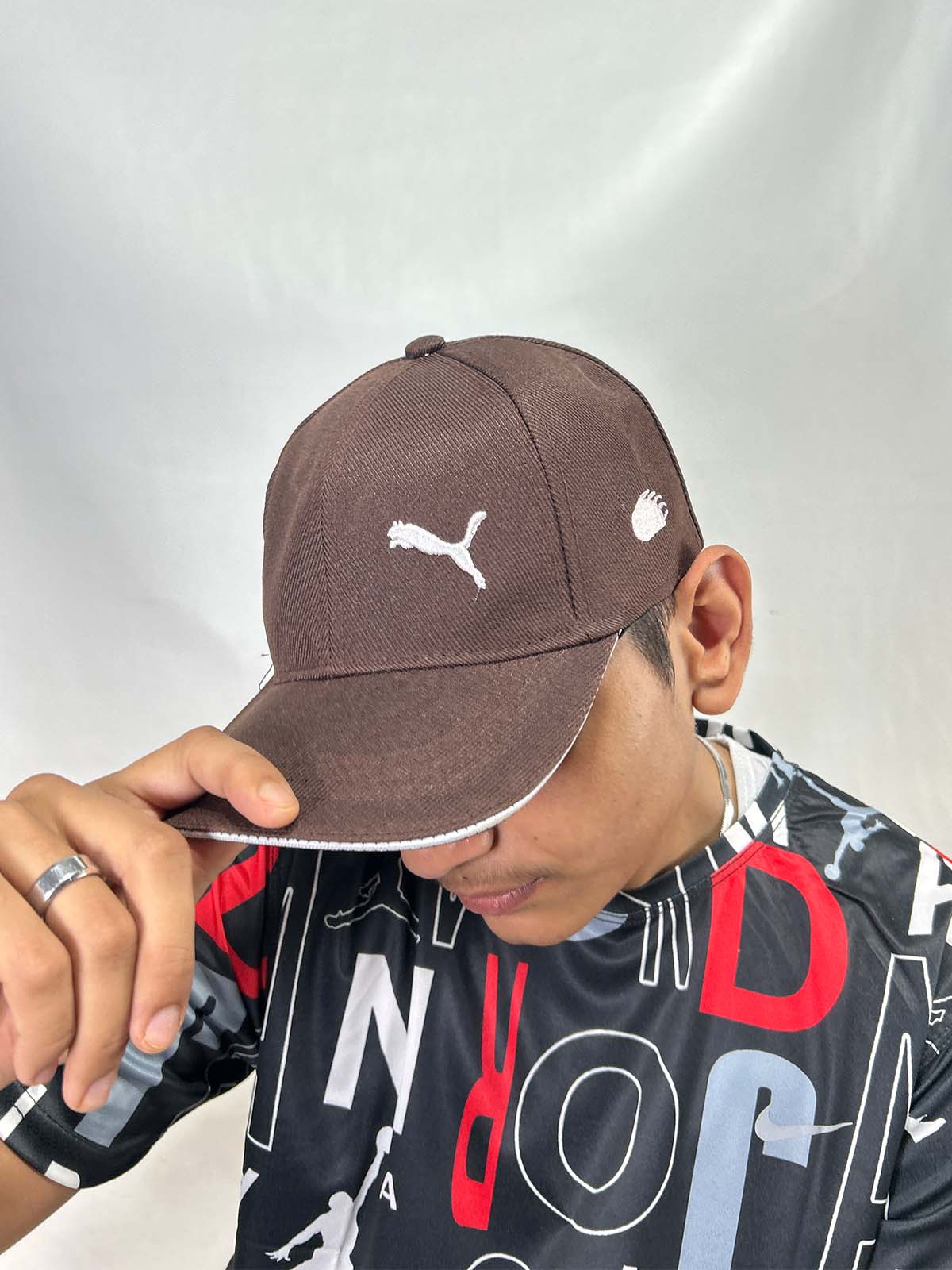 Brown Basic P-Cap For Men CAP2