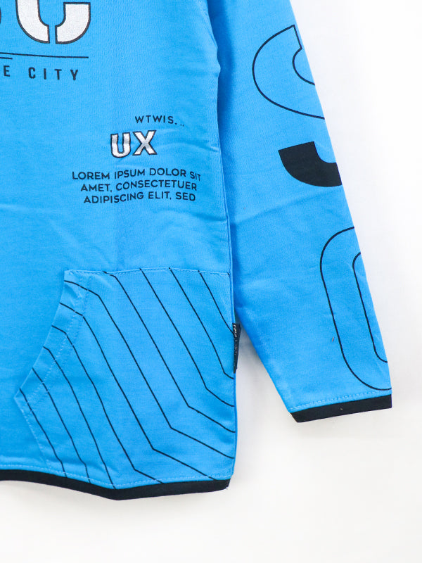 ATT Boys T-Shirt 5Yrs - 10 Yrs NSC Blue