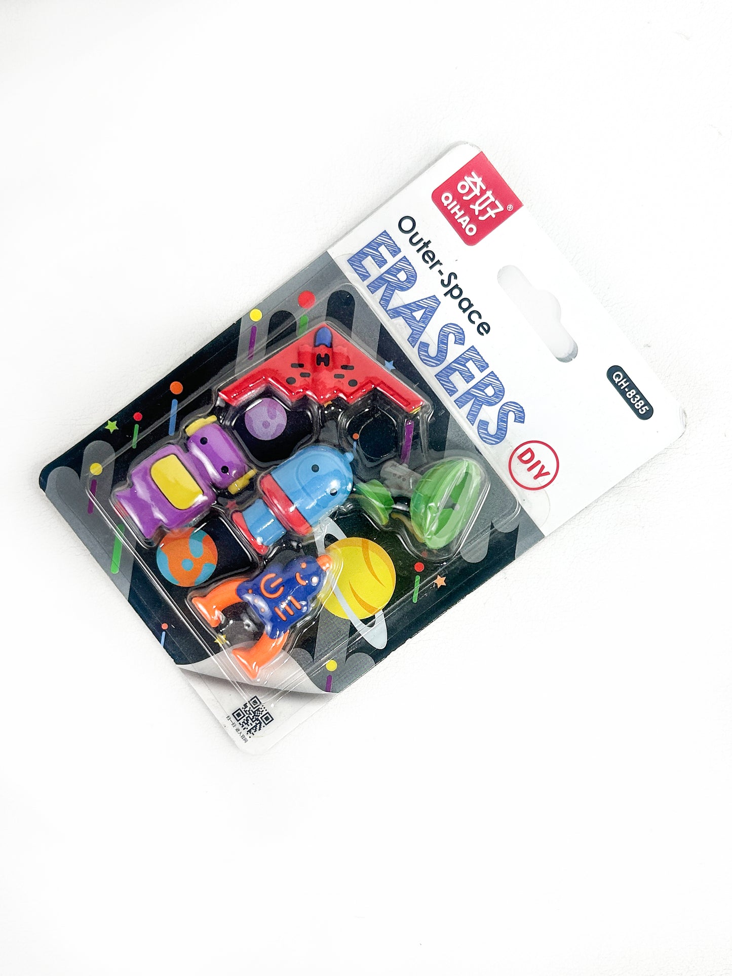 Pack of 5 Out Space Erasers For Kids STA65